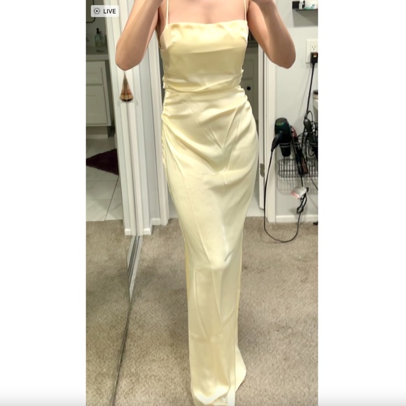 Wedding Guest, Bridesmaid Yellow Dress - Wolf and Badger - Picture 3 of 8